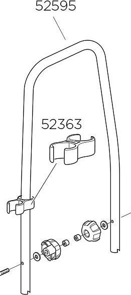 Actual product image Thule Velocompact 7Pin bracket
