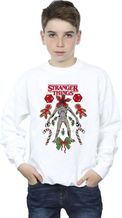 Immagine prodotto Netflix Stranger Things Christmas Demogorgon Felpa Ragazzi (140, 146)