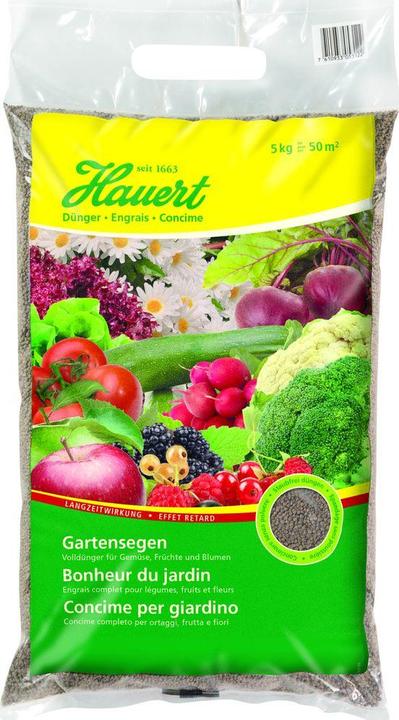 Produktbild Hauert Volldünger Gartensegen (5 kg)
