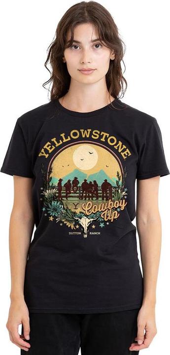 Immagine prodotto Yellowstone Cowboy Up Maglietta Adulto Unisex (M)