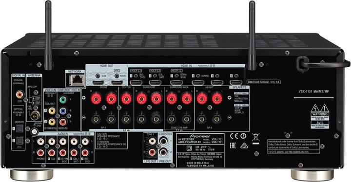 Produktbild Pioneer Vsx-1131 (7.2 Kanal, FM)
