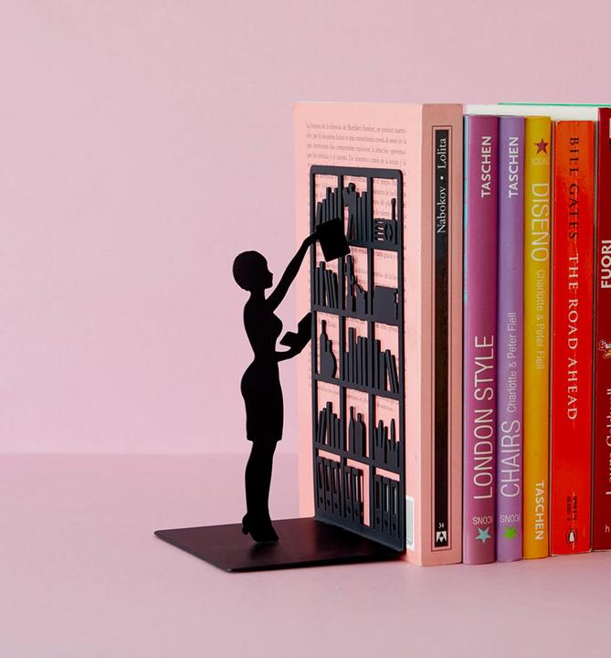 Image du produit Balvi Serre-livres THE LIBRARY (10 x 8,5 x 17 cm)