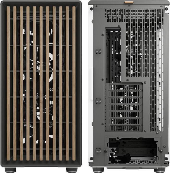 Productafbeelding Fractal Midi North XL RC Chalk White TG clear (ATX, Mini-ITX, mATX)