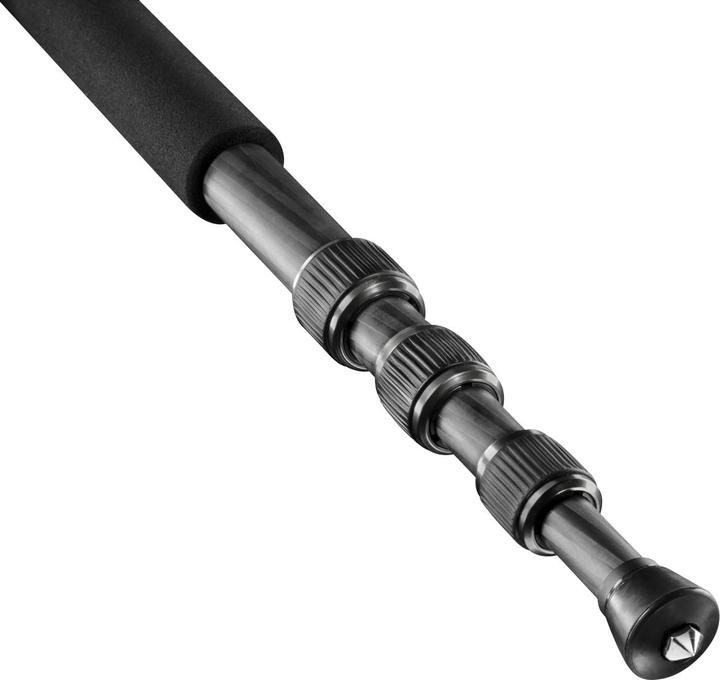 Immagine prodotto mantona Treppiede 2 in 1 in carbonio titanio, 159 cm (Carbonio)