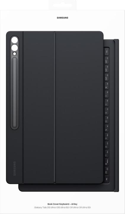 Image du produit Samsung Book Cover Keyboard (DE, Galaxy Tab S10 Ultra, Galaxy Tab S9 Ultra)