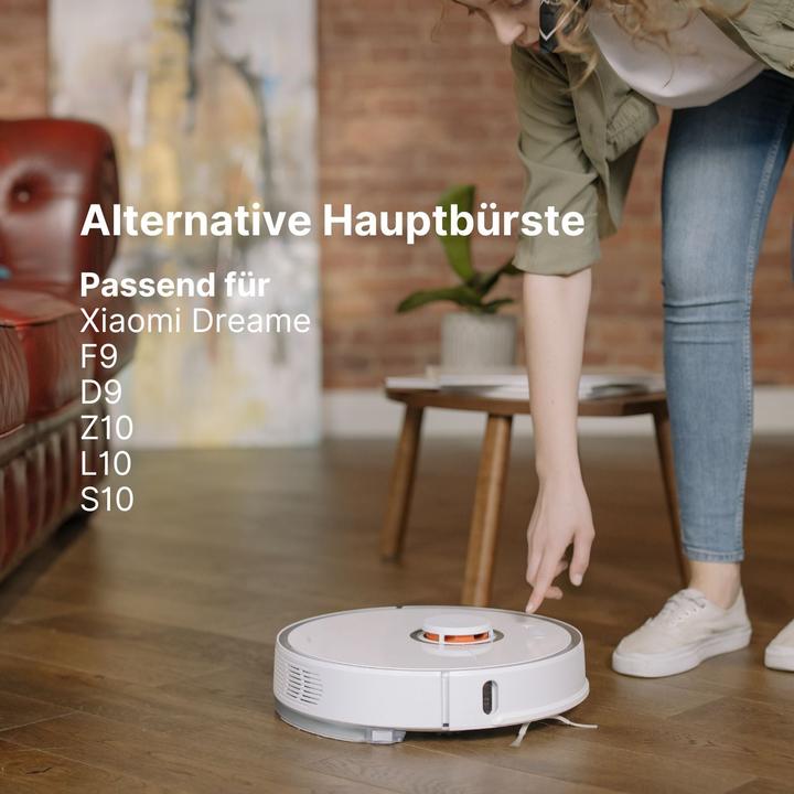Image du produit Hermex Alternative Hauptbürste für Xiaomi Dreame F9 D9 Z10 L10 Plus S10 Pro