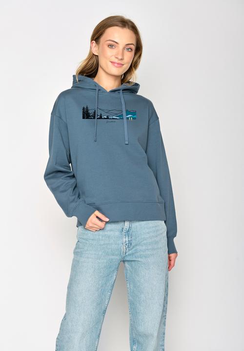 Actual product image Greenbomb Women's Nature Hike Mountains Flipper Pullover (M)
