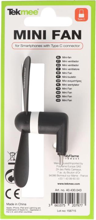 Immagine prodotto AccuCell Mini ventola