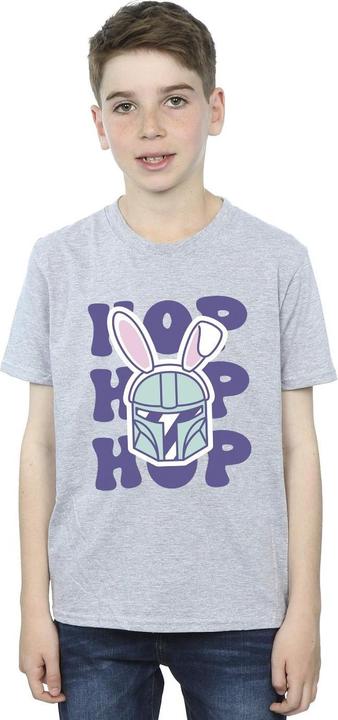 Immagine prodotto Star Wars The Mandalorian Hop Into Easter Maglietta Ragazzi (140, 146)