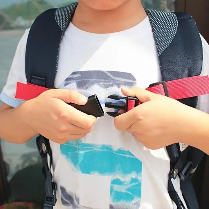 Image du produit Milkii Sangle de poitrine pour sac à dos d'enfant, noir
