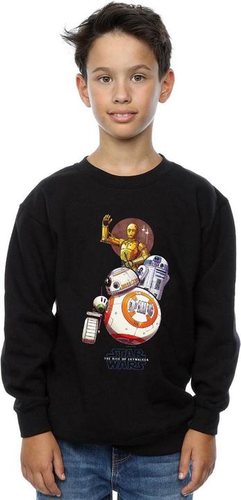 Image du produit Star Wars - Sweat THE RISE OF SKYWALKER DROIDS ILLUSTRATION - Garçon (140, 146)