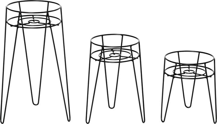 Actual product image Jamb Flower stand set of 3