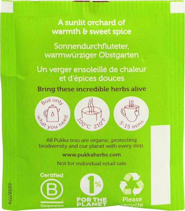 Image du produit Pukka Thé pomme sauvage cannelle et cannelle (40 g)