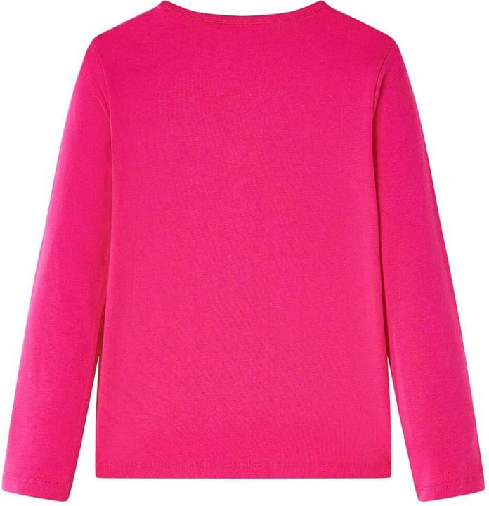 Immagine prodotto VidaXL Camicia a maniche lunghe per bambini rosa brillante 104,Materiale: 95% cotone (104)