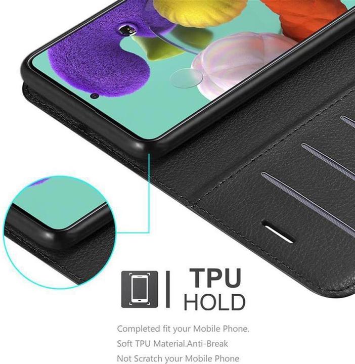 Actual product image Cadorabo Book with stand function cover (Samsung Galaxy A51 5G)