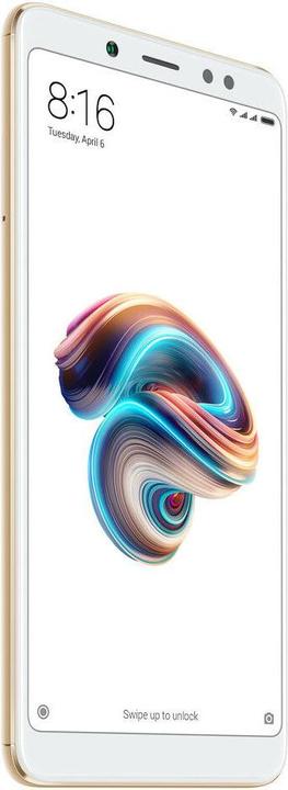 Productafbeelding Xiaomi Redmi Note 5 (64 GB, Goud, 6", Hybride dubbele SIM, 12 Mpx, 4G)