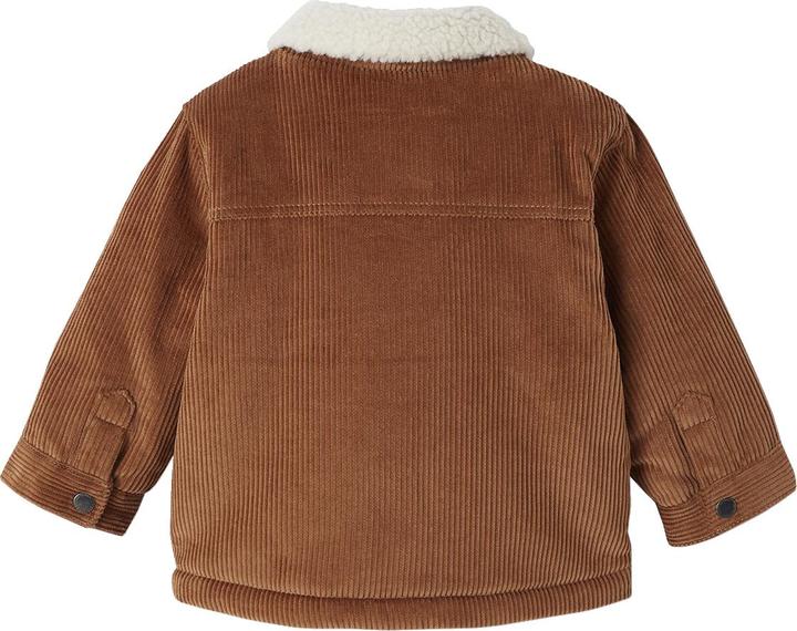 Actual product image Vertbaudet Warm baby corduroy jacket with recycled polyester (68)