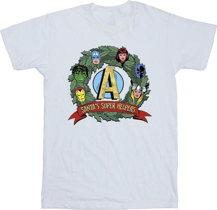 Image du produit - T-shirt SANTA'S SUPER HELPERS - Homme (M)
