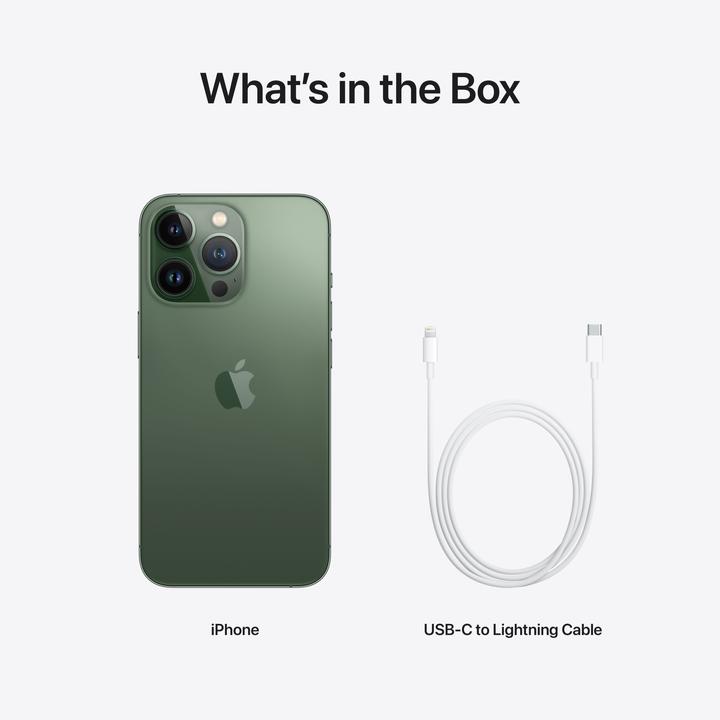 Immagine prodotto Apple iPhone 13 Pro (128 GB, Verde alpino, 6.10", SIM + eSIM, 12 Mpx, 5G)