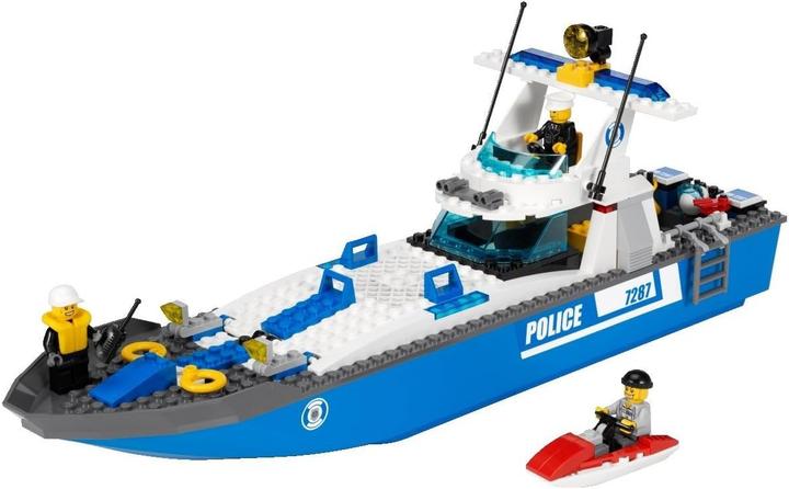 Actual product image LEGO City 7287 Polizeiboot-Spielset (7287, LEGO City)