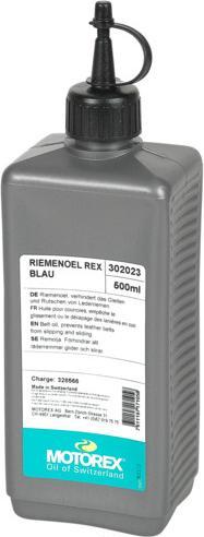 Immagine prodotto Motorex Olio per cinture Rex blu 500 ml (500 ml)