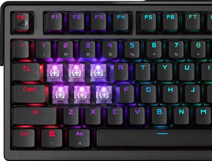 Actual product image ASUS ROG Azoth Extreme (DE, Wireless, Cable)
