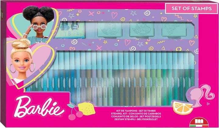 Produktbild Multiprint Barbie Malset mit Stempeln, 41-tlg.