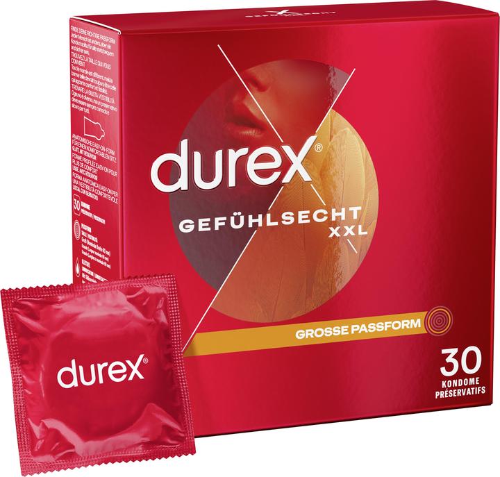 Image du produit Durex Gefühlsecht XXL (30 pcs)