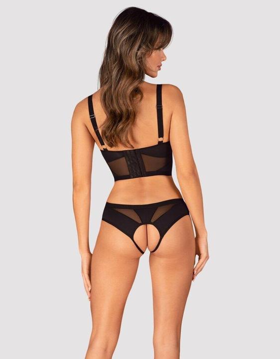 Produktbild Obsessive Chic Amoria Zweiteiliges Offenes Set Schwarz (M/L)
