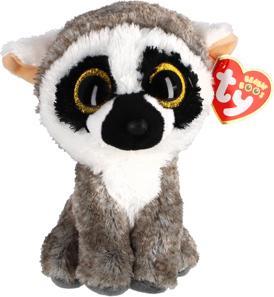 Actual product image Ty Beanie Boo's Linus Lemur 15cm (15 cm)