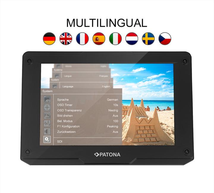 Produktbild Patona Monitor 7 (7", WUXGA)