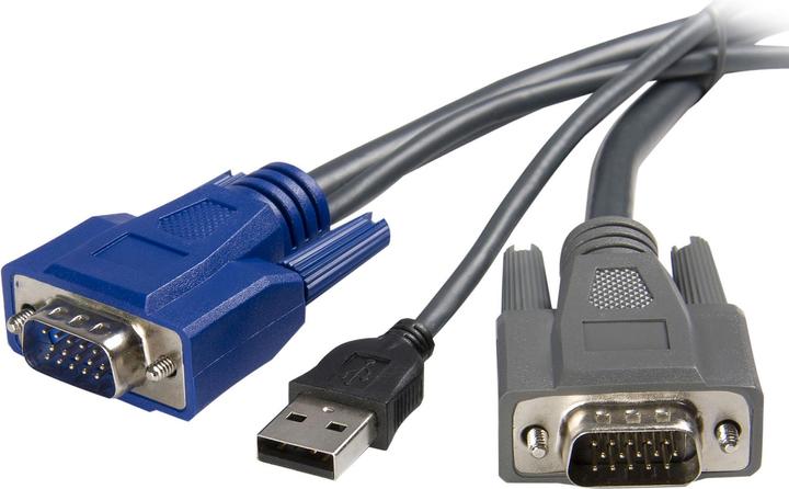 StarTech 6 FT USB VGA 2-IN-1 KVM CABLE