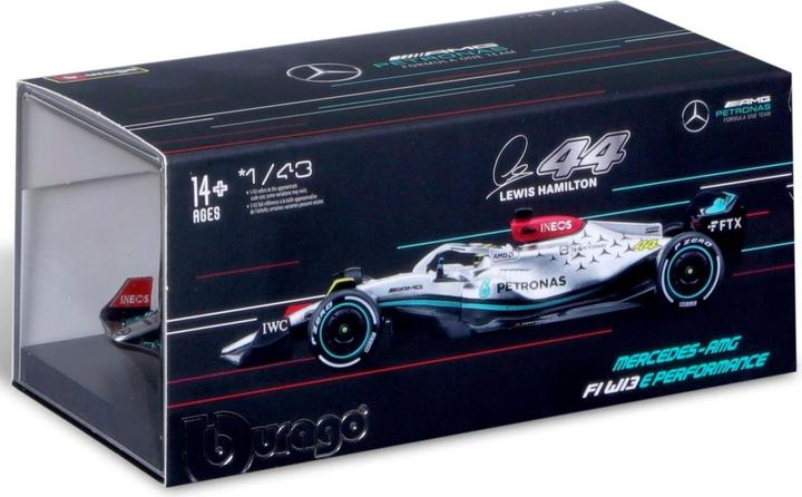 Image du produit Bburago Mercedes-AMG F1 W13 E Perf. 1/43 L Hamilton 2022
