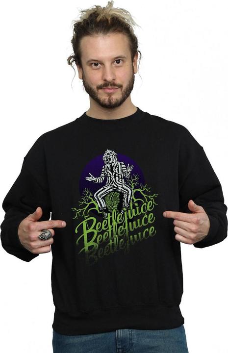 Image du produit Beetlejuice Mens Faded Pose Cotton Sweatshirt (3XL)