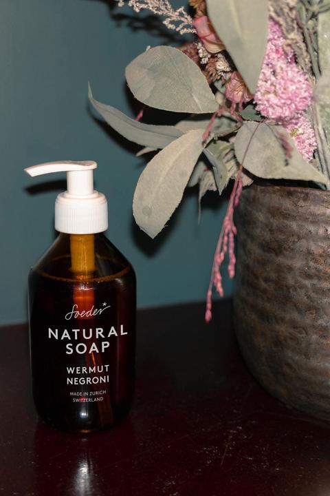 Actual product image Soeder* Natural Soap Wormwood Negroni (Liquid soap, 250 ml)