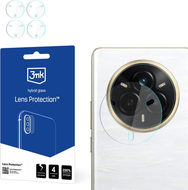 Image du produit 3MK Camera Lens Glass Lens Protection for Realme 14 Pro (4 pièce(s), Realme 14x)
