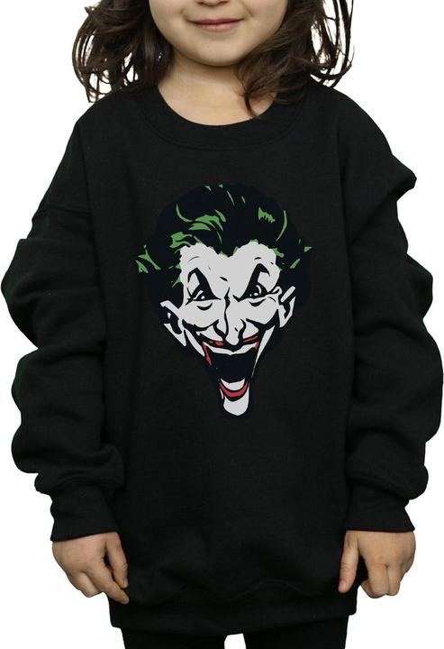 Actual product image Girls The Joker Big Face Sweatshirt (140, 146)