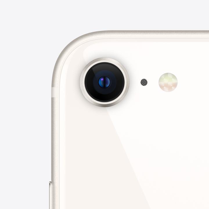 Actual product image Apple iPhone SE (3rd Gen) (64 GB, Starlight, 4.70", SIM + eSIM, 12 Mpx, 5G)