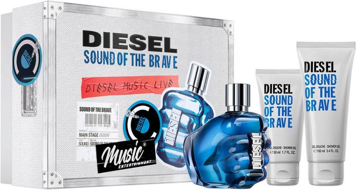 Produktbild Diesel Fragrance Sound of the Brave Eau de Toilette 75ml + Shower Gel 100ml + 50ml (Eau de Toilette, 4050.80 ml)