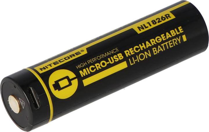Image du produit Nitecore 18650 Batterie USB 2600mAh NL1826r