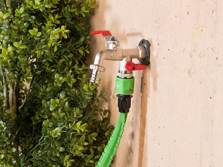 Immagine prodotto Royal Gardineer Doppio rubinetto dell'acqua (Distributore a 2 vie, 12.70 mm)
