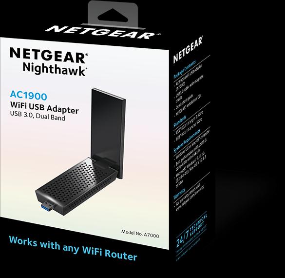 Produktbild Netgear A7000-100pes (USB 3.0)
