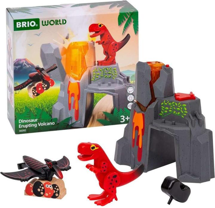 Produktbild Brio Dinosaur Erupting Volcano