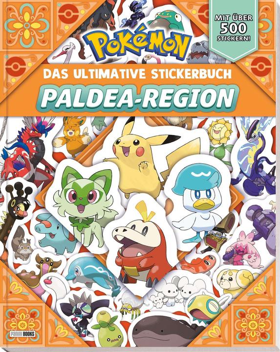 Actual product image Panini Pokémon: The ultimate sticker book of the Paldea region