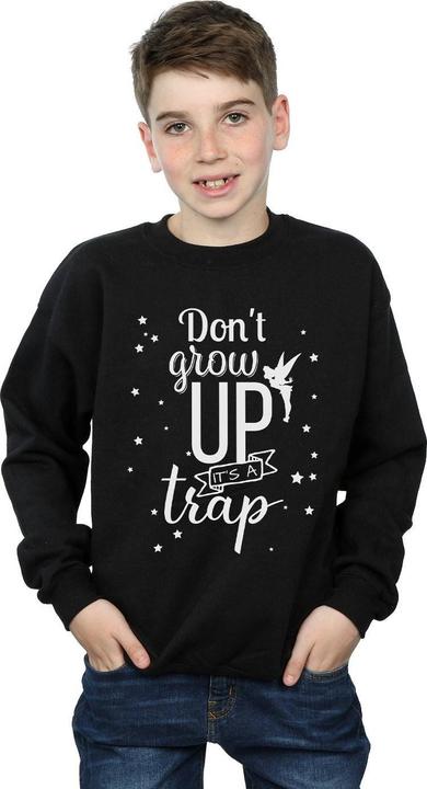 Actual product image Disney Boys Tinker Bell Don't Grow Up Sweatshirt (128)