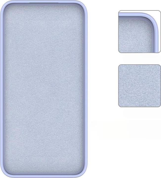 Image du produit Cover-Discount Galaxy A55 - Housse en caoutchouc silicone violet (Samsung Galaxy A55)