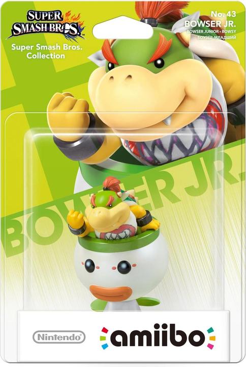Image du produit Nintendo Figurine Amiibo : Bowser Jr. (Wii U, 2DS, 3DS, Switch)