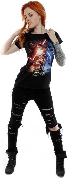 Produktbild Star Wars Force Awakens Poster TShirt (S)