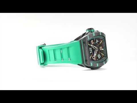 Actual product image Nubeo NB-6079-04 Parker Automatic Limited 44mm 3ATM men's watch (Analogue wristwatch)