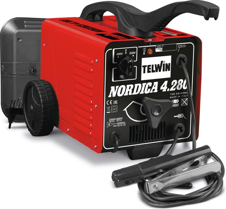 Actual product image Telwin Nordica 4280 electrode welder with alternating current 220A